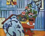 Still Life with Geraniums Henri Matisse
